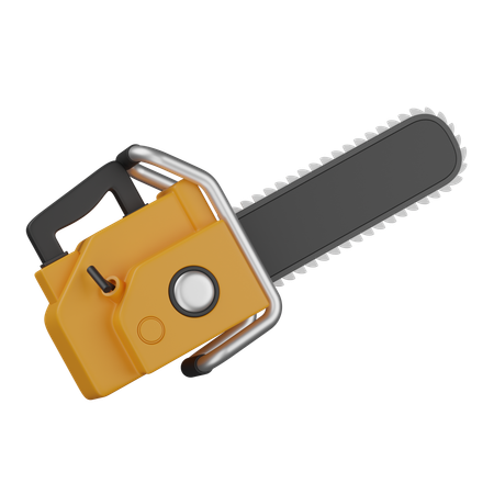 チェーンソー  3D Icon