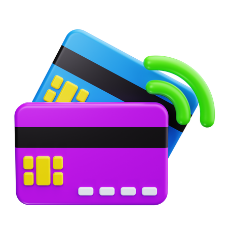 와이파이 카드  3D Icon