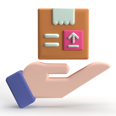 배달  3D Icon
