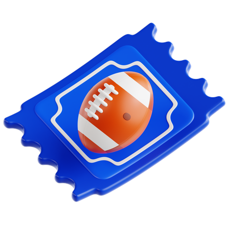 チケット  3D Icon