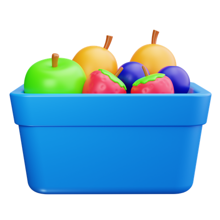 신선한 농산물  3D Icon