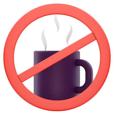 ラマダンの断食期間中の飲酒は禁止 3Dアイコン