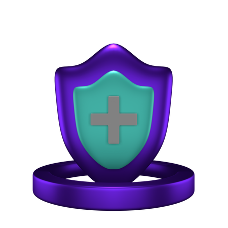 マラソンシールド  3D Icon