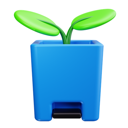 堆肥箱  3D Icon
