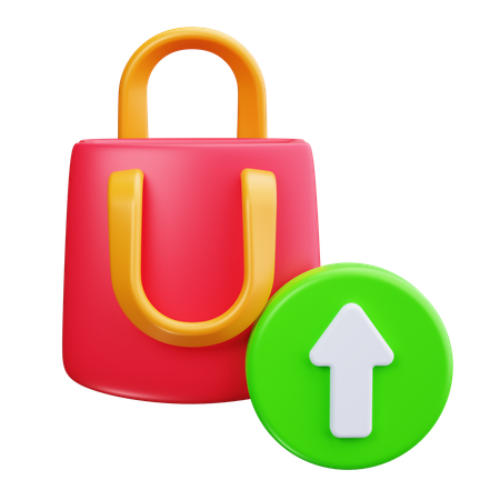 チェックアウト  3D Icon