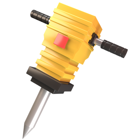 ジャックハンマー  3D Icon