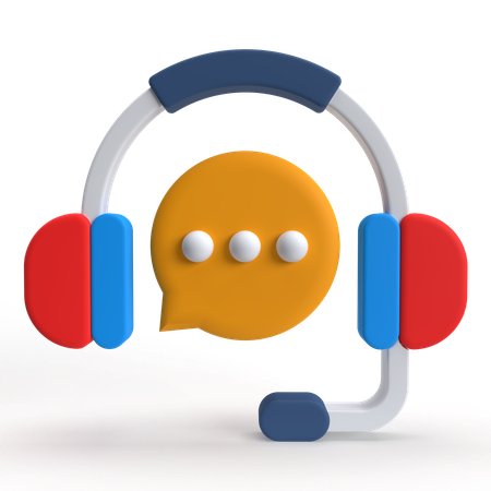 コールセンター  3D Icon