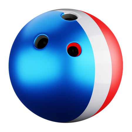 ボウリングボール  3D Icon
