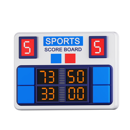 スコアボード  3D Icon