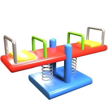 시소  3D Icon
