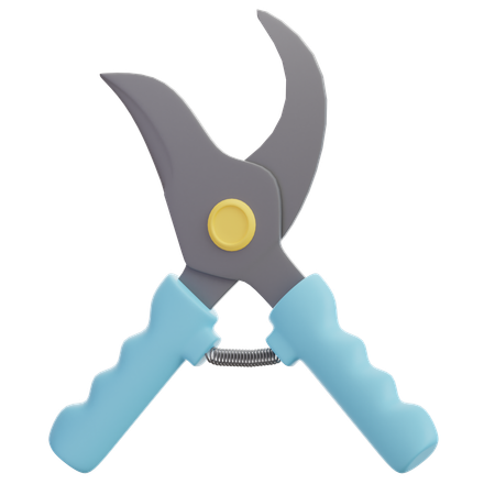剪定ばさみ  3D Icon
