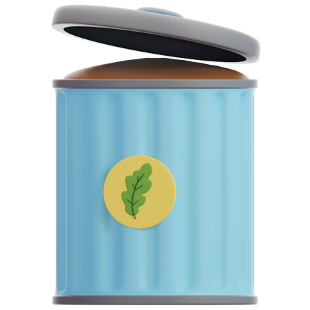 堆肥箱  3D Icon