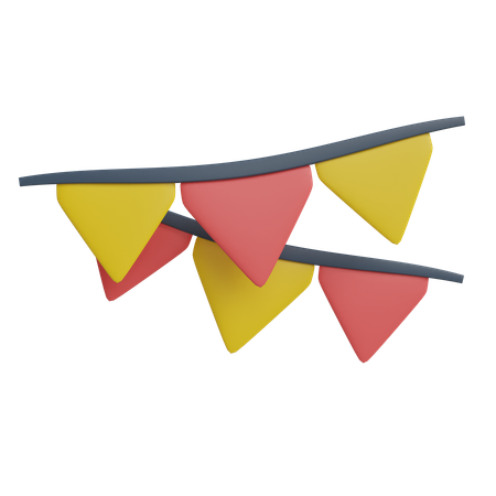 旗  3D Icon