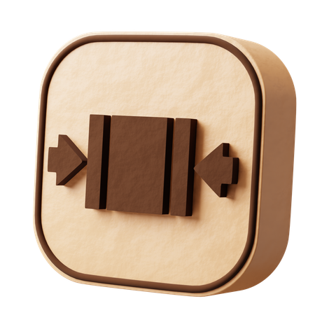 ここでクランプ  3D Icon