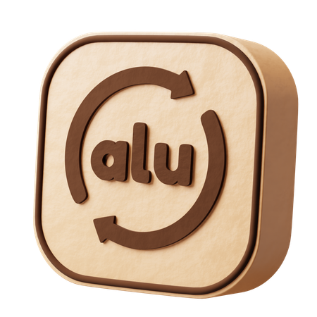 アルミニウム  3D Icon