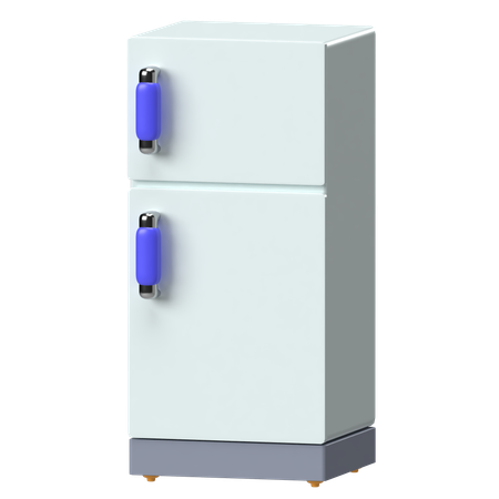 冷蔵庫  3D Icon