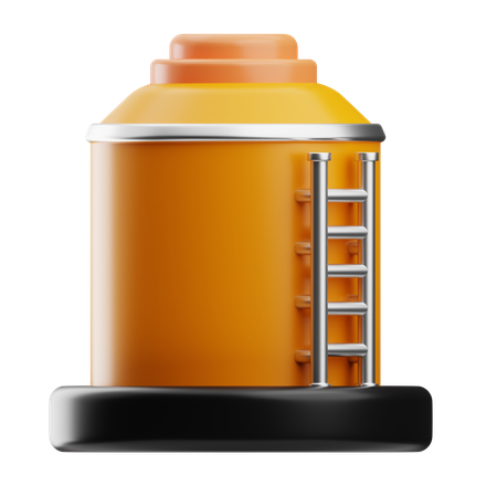 給水塔  3D Icon