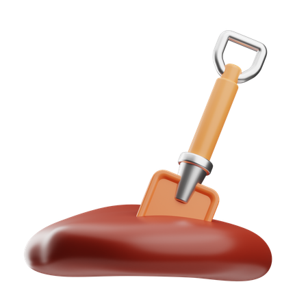 シャベル  3D Icon