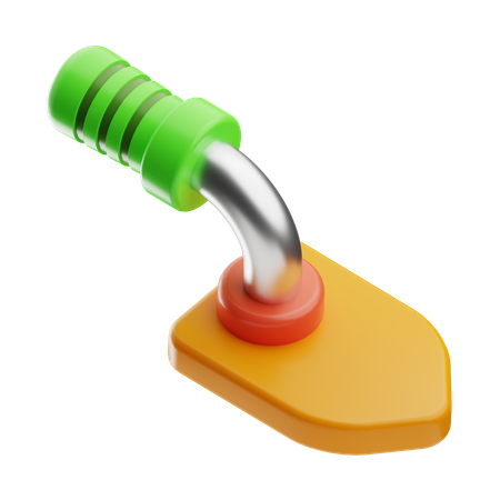 こて  3D Icon
