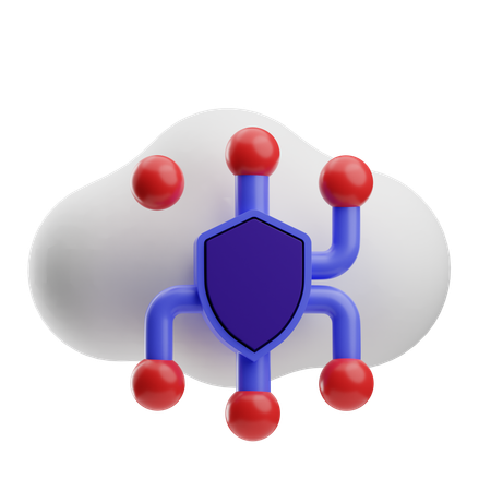 보호  3D Icon