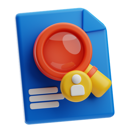 직원 검색  3D Icon