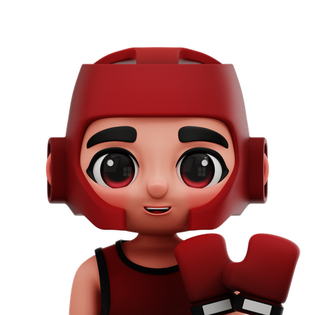 ボクシング選手  3D Icon