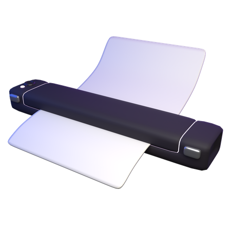 휴대용 프린터  3D Icon