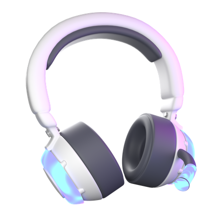ヘッドセット  3D Icon