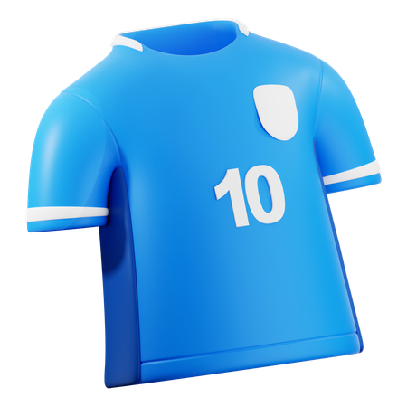 サッカージャージ  3D Icon