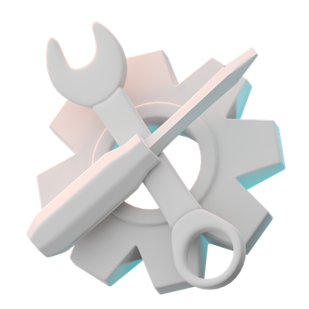 유지  3D Icon
