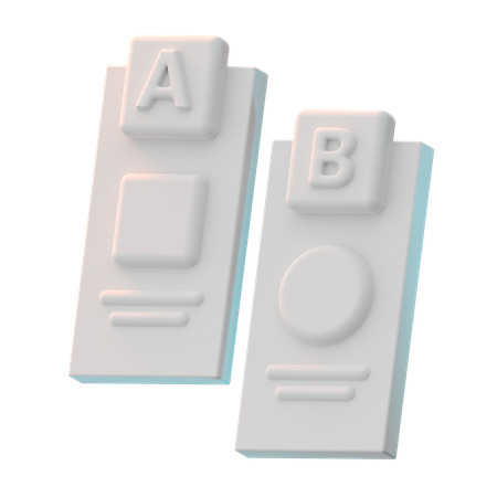 복근 테스트 3D Icon