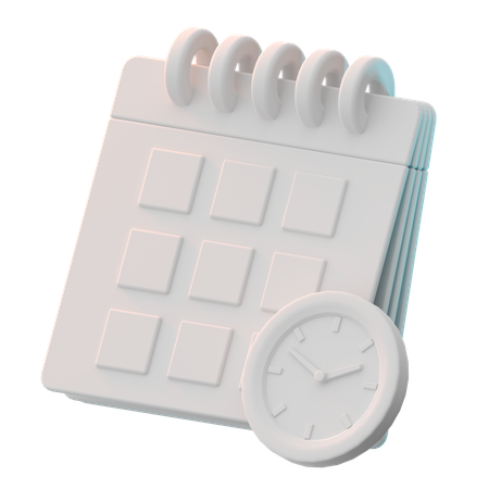 일정  3D Icon