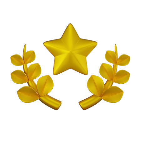명예  3D Icon
