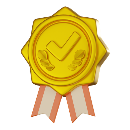 체크 표시  3D Icon