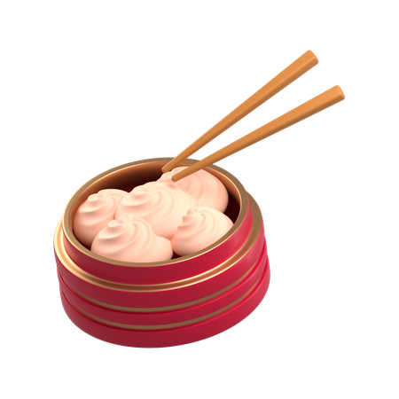 中華料理  3D Icon