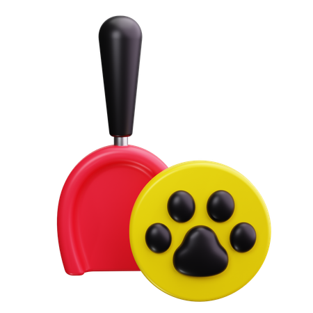 쓰레받기  3D Icon