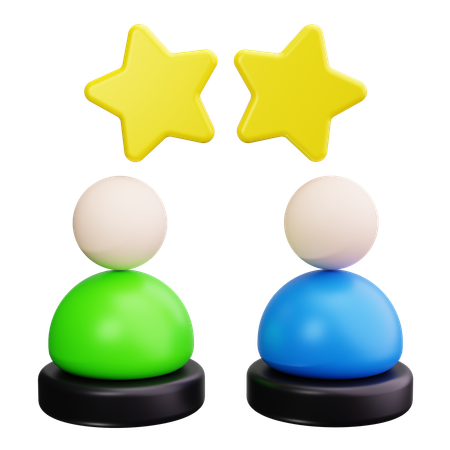 チームワーク  3D Icon