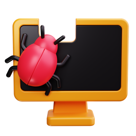 マルウェア  3D Icon
