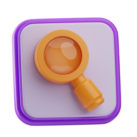 찾다  3D Icon