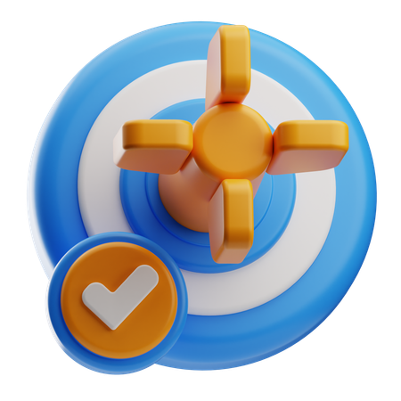 집중하다  3D Icon