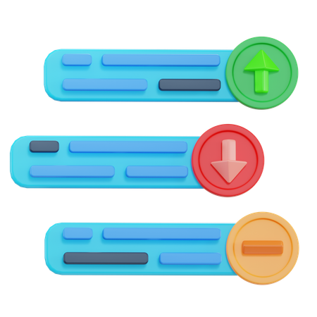 優先順位を設定する  3D Icon