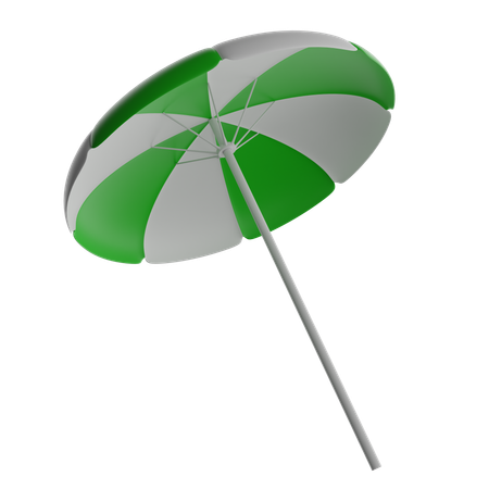 ビーチパラソル  3D Icon