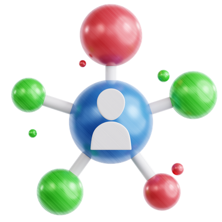 通信網  3D Icon
