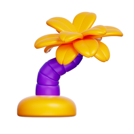 ヤシの木  3D Icon