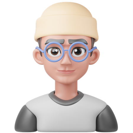 스트릿 패션 보이  3D Icon