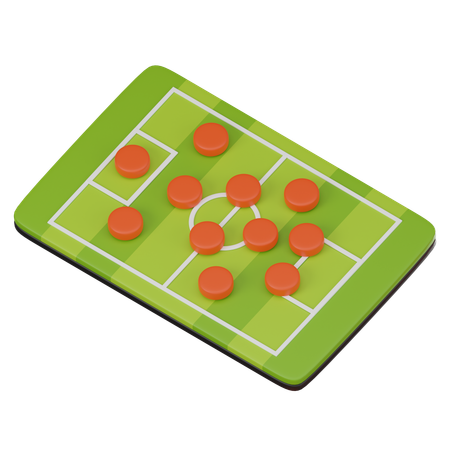 戦略  3D Icon