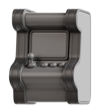 アーケードゲーム機  3D Icon