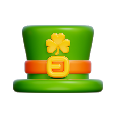 성 패트릭 모자  3D Icon