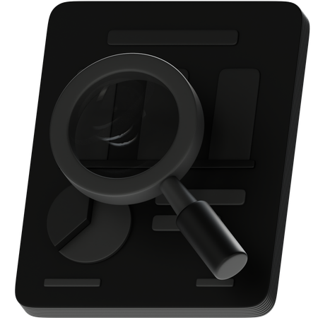 監査  3D Icon