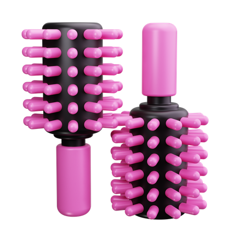 ヘアブラシ  3D Icon